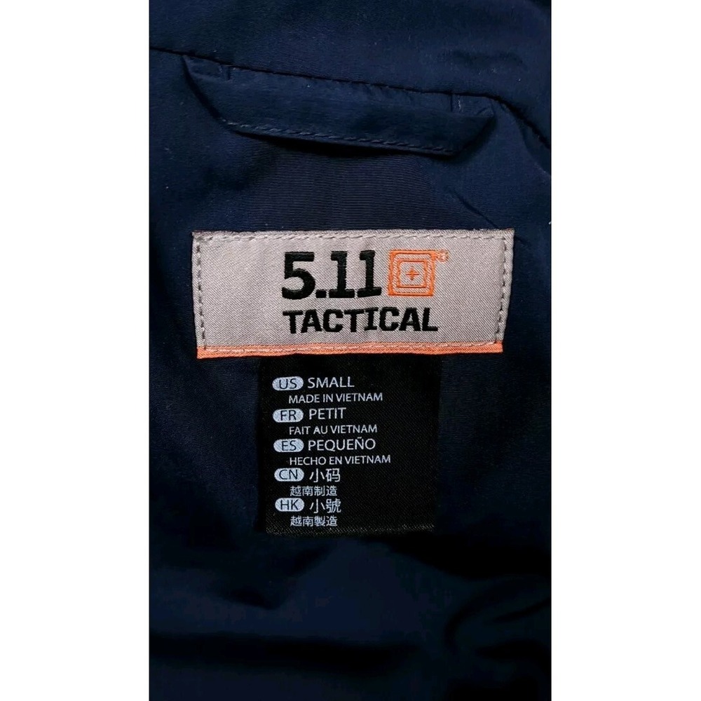 5.11 Tactical Jacket Peninsula Insulator Full Zip Primaloft Blue Womens Small - Picture 7 of 10